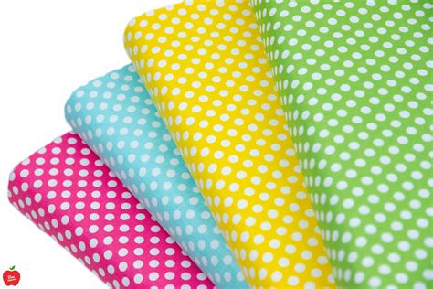 small polka dot quilting fabric